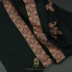 Premium Dark Green Authentic Yemeni Shemagh Scarf SE287