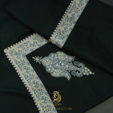 Premium Dark Green Authentic Yemeni Shemagh Scarf SE288