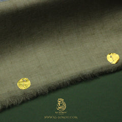 LUXURY HANDMADE OLIVE YEMENI SHEMAGH