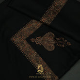 PREMIUM BLACK AUTHENTIC YEMENI SHEMAGH SCARF BL175