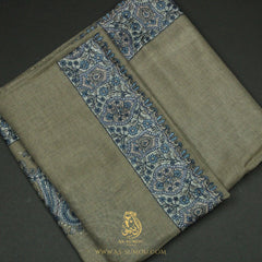 PREMIUM BROWN AUTHENTIC OMANI MASSAR SCARF OM157