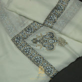 PREMIUM WHITE AUTHENTIC YEMENI SHEMAGH SCARF WH223