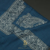 PREMIUM BLUE AUTHENTIC OMANI MASSAR SCARF OM149