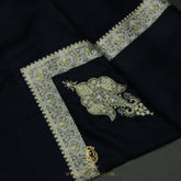PREMIUM NAVY AUTHENTIC YEMENI SHEMAGH SCARF SE269