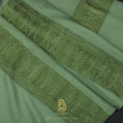 Premium Pistachio Elegant Qatari Shemagh Scarf QR65