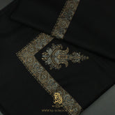 PREMIUM BLACK AUTHENTIC YEMENI SHEMAGH SCARF BL160