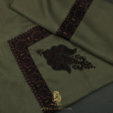 Premium Olive Authentic Yemeni Shemagh Scarf SE297