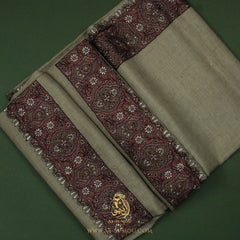 PREMIUM BROWN AUTHENTIC YEMENI SHEMAGH SCARF SE175