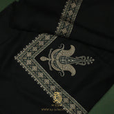 PREMIUM BLACK AUTHENTIC YEMENI SHEMAGH SCARF BL124