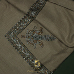 PREMIUM BROWN AUTHENTIC YEMENI SHEMAGH SCARF SE181