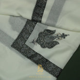 PREMIUM WHITE AUTHENTIC YEMENI SHEMAGH SCARF WH175