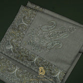 PREMIUM GREY AUTHENTIC YEMENI SHEMAGH SCARF SE177