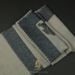 PREMIUM BEIGE AUTHENTIC YEMENI SHEMAGH SCARF SE161