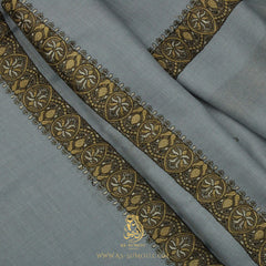 PREMIUM GREY AUTHENTIC YEMENI SHEMAGH SCARF SE152
