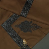 Premium Brown Authentic Yemeni Shemagh Scarf SE301