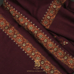 PREMIUM MAROON AUTHENTIC YEMENI SHEMAGH SCARF SE153