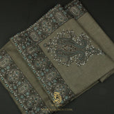 PREMIUM BROWN AUTHENTIC YEMENI SHEMAGH SCARF SE168