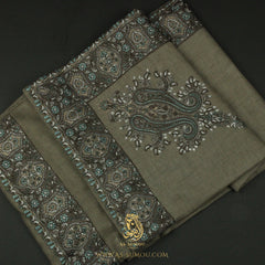 PREMIUM BROWN AUTHENTIC YEMENI SHEMAGH SCARF SE168