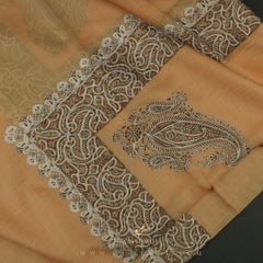 PREMIUM ORANGE AUTHENTIC YEMENI SHEMAGH SCARF SE127