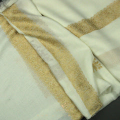 PREMIUM WHITE AUTHENTIC YEMENI SHEMAGH SCARF WH130