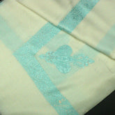 PREMIUM WHITE AUTHENTIC YEMENI SHEMAGH SCARF WH131