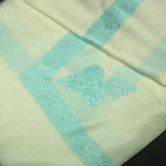 PREMIUM WHITE AUTHENTIC YEMENI SHEMAGH SCARF WH131