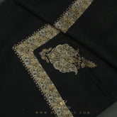 PREMIUM BLACK AUTHENTIC YEMENI SHEMAGH SCARF BL89