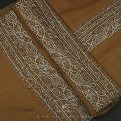 PREMIUM BROWN AUTHENTIC YEMENI SHEMAGH SCARF SE110