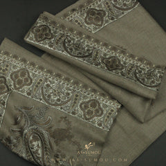 PREMIUM OLIVE AUTHENTIC YEMENI SHEMAGH SCARF SE117