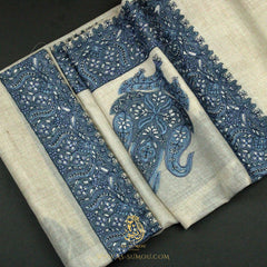 PREMIUM BEIGE AUTHENTIC YEMENI SHEMAGH SCARF SE142