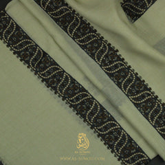 PREMIUM SAGE AUTHENTIC YEMENI SHEMAGH SCARF SE138
