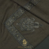 PREMIUM BROWN AUTHENTIC YEMENI SHEMAGH SCARF SE139