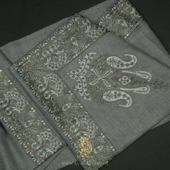 PREMIUM GREY AUTHENTIC YEMENI SHEMAGH SCARF SE137