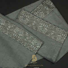 PREMIUM GREY AUTHENTIC YEMENI SHEMAGH SCARF SE137