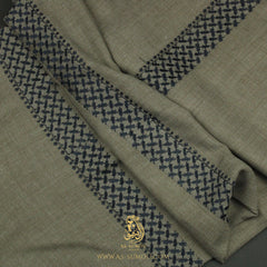 PREMIUM BEIGE KEFFIYEH INSPIRED SHEMAGH SCARF VW36