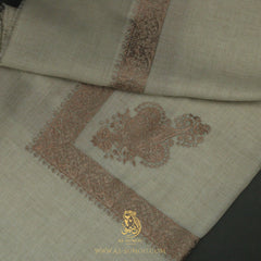 PREMIUM TAUPE AUTHENTIC YEMENI SHEMAGH SCARF SE146