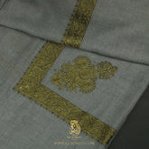 PREMIUM GREY AUTHENTIC YEMENI SHEMAGH SCARF SE147