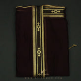 PREMIUM RARE MAROON ELEGANT KHALEEJI BISHT BS18