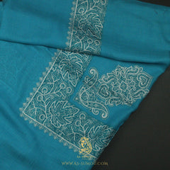 PREMIUM BLUE AUTHENTIC OMANI MASSAR SCARF OM84