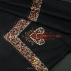PREMIUM CHARCOAL AUTHENTIC YEMENI SHEMAGH SCARF SE151