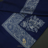 PREMIUM BLUE AUTHENTIC OMANI MASSAR SCARF OM146