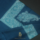 Premium Blue Authentic Omani Massar Scarf OM160