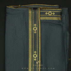 PREMIUM RARE GREY ELEGANT KHALEEJI BISHT BS17