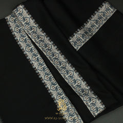 PREMIUM BLACK AUTHENTIC YEMENI SHEMAGH SCARF BL111