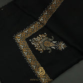 PREMIUM BLACK AUTHENTIC YEMENI SHEMAGH SCARF BL117