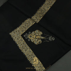 PREMIUM BLACK AUTHENTIC YEMENI SHEMAGH SCARF BL118