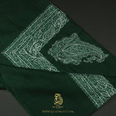 PREMIUM GREEN AUTHENTIC OMANI MASSAR SCARF OM104