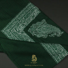 PREMIUM GREEN AUTHENTIC OMANI MASSAR SCARF OM104