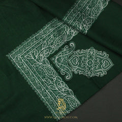 PREMIUM GREEN AUTHENTIC OMANI MASSAR SCARF OM104