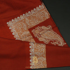 PREMIUM ORANGE AUTHENTIC OMANI MASSAR SCARF OM95